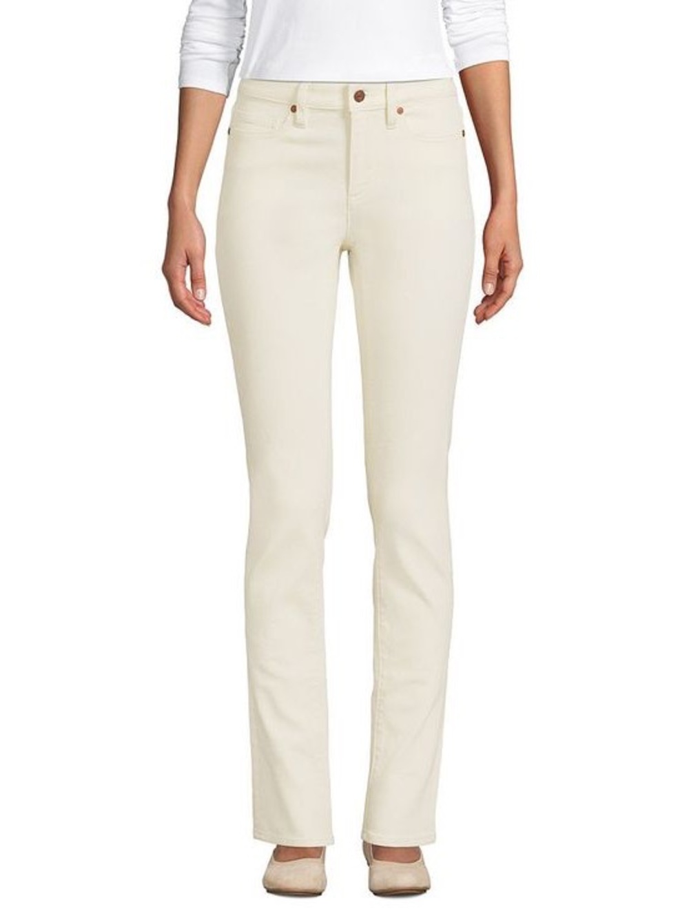 Lands' End Women's Straight Leg Jeans